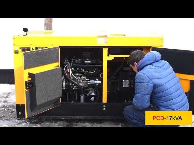 Дизельный генератор PCD - 17 kVA