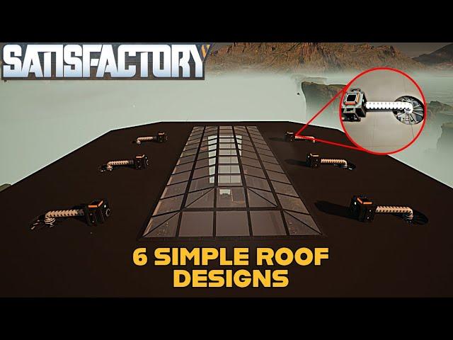 Satisfactory Tips - 6 Simple Roof Designs