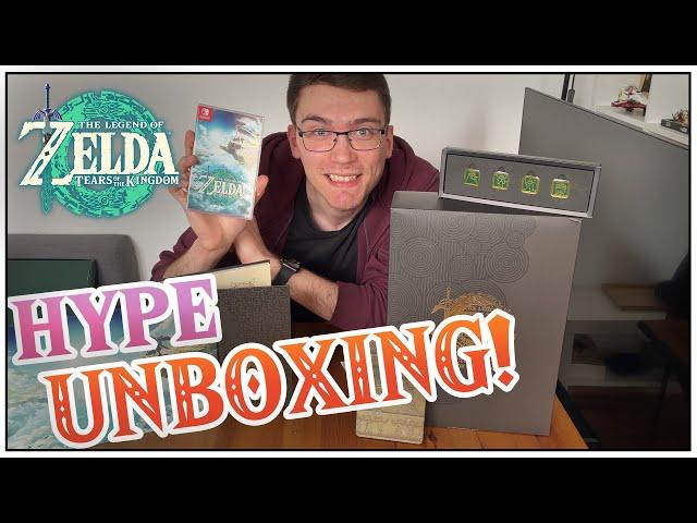 Fanboy packt die Zelda: Tears of the Kingdom Collector's Edition aus! (Unboxing) | TLOE