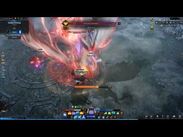 Lost Ark Sorceress | Oreha Preveza Hard | All Out Attack - Reflux