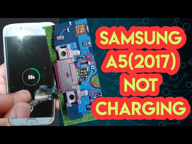 samsung a5 2017 (A520f) not charging | charging ways jumper solution @salamtechmalayalam