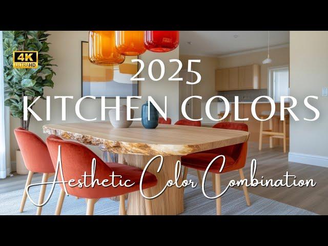 Kitchen Color Trends 2025: Top 7 Stunning Paint Color Combinations & Stylish Interior Design Ideas