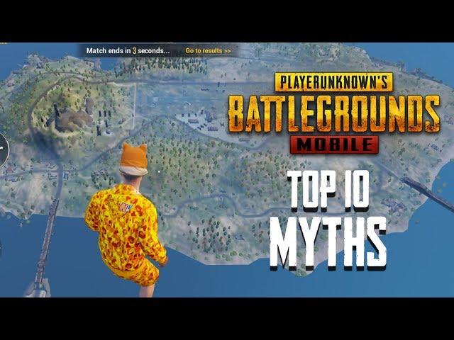 Top 10 Mythbusters in PUBG Mobile | PUBG Myths #3