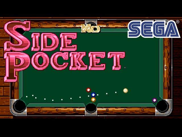 Side Pocket (16 Bit Sega Genesis) - Полное прохождение Бильярда на Сеге - Walkthrough no commentary