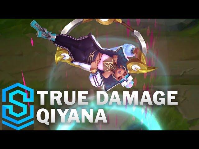 True Damage Qiyana Skin Spotlight - League of Legends