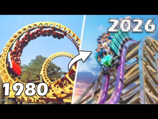 Alton Towers Roller Coasters Complete History (1980-2024) | Every Ride Explained