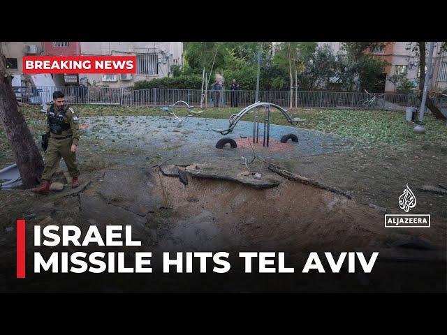 Missile from Yemen hits Israel