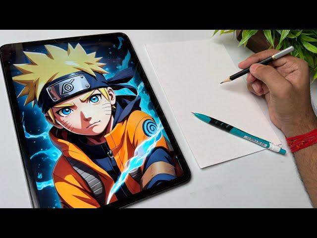 Draw With Me - Naruto Drawing,  Outline Tutorial 