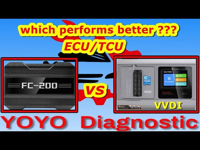 FC200 vs VVDI Multi-prog. The best Original ECU /TCU programmer under 1000 euros.