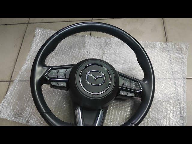 Как снять подушку безопасности руля Mazda CX-5 KF