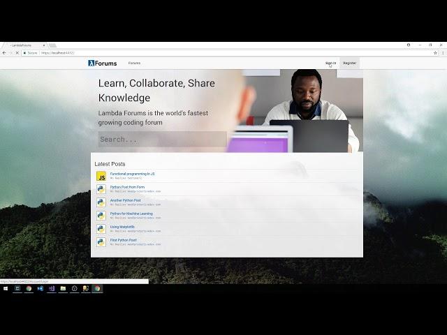 ASP.NET Core 2 MVC Forum | 30 | Profile Images
