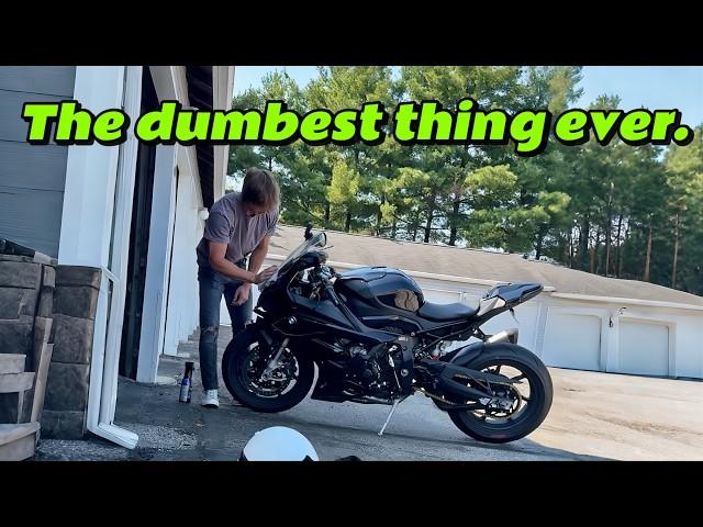 My angriest ride ever. (motorcycle dealer let someone test my bike)