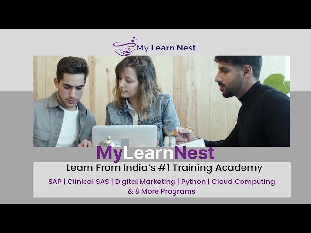 SAP Training in Hyderabad | Clinical SAS Training in Hyderabad | MyLearnNest