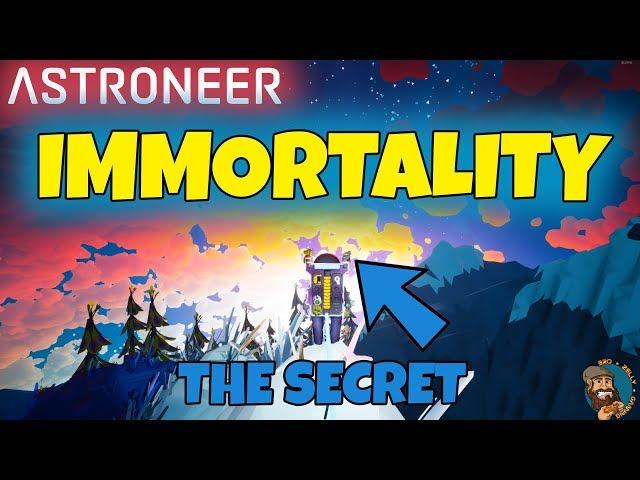 ASTRONEER IMMORTALITY - Portable Oxygenator Tips And Tricks To Live FOREVER