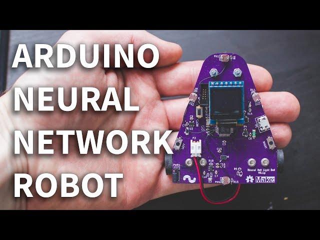 Build Your Own Arduino Neural Network Robot - Complete How-To!