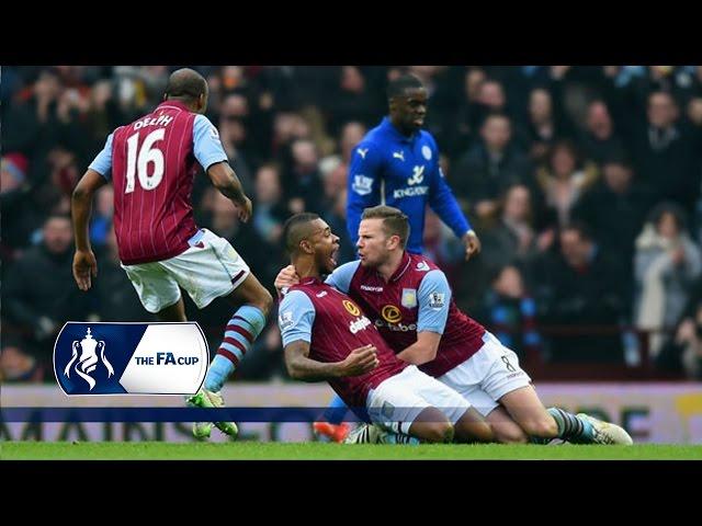 Aston Villa 2-1 Leicester City - FA Cup Fifth Round | Goals & Highlights