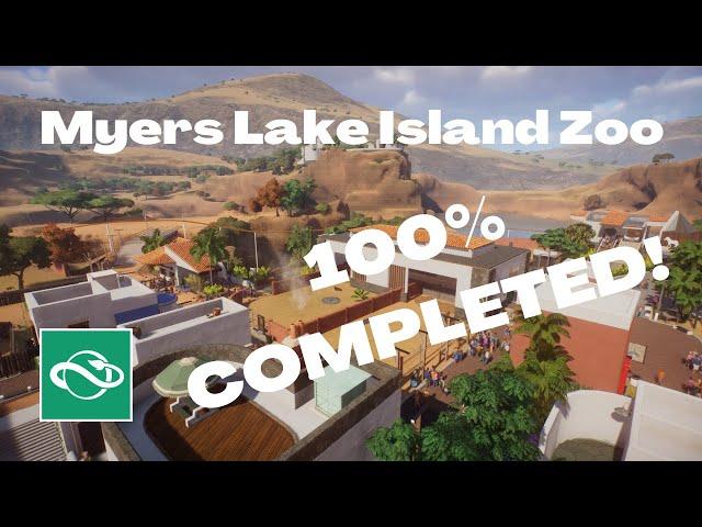 ⭐️ Planet Zoo Career Mode (hard) | Myers Lake Island Zoo | 100% COMPLETED! | Speedbuild