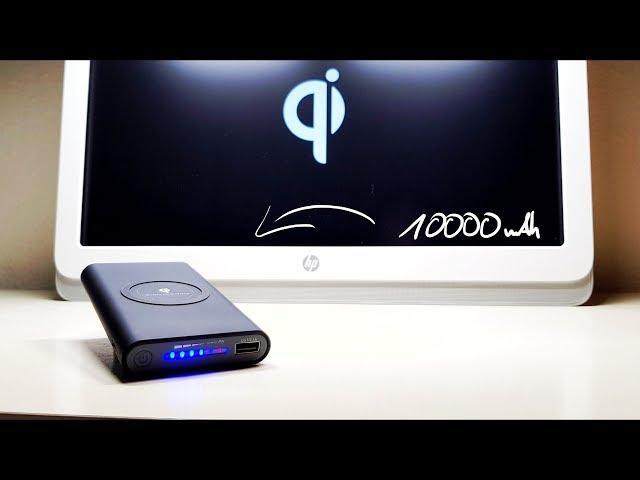 Cool Qi Wireless Power Bank - Charge your Phone AND your Power Bank Wireless !