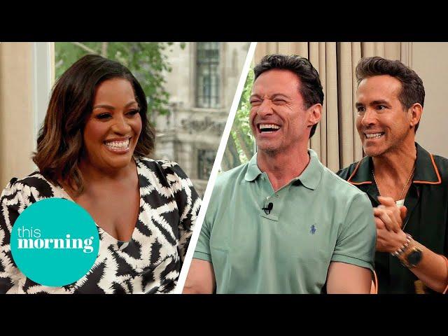 Alison Reunites With Hugh Jackman Alongside Ryan Reynolds For ‘Deadpool & Wolverine’ | This Morning