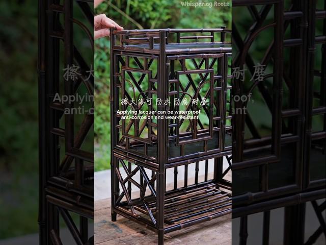 A Bamboo Tea House, Steeped in Fragrance and Tradition #bamboo #handmade #craft #traditional #tea