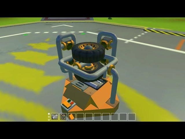 Компактный гироскоп в Scrap Mechanic без модов