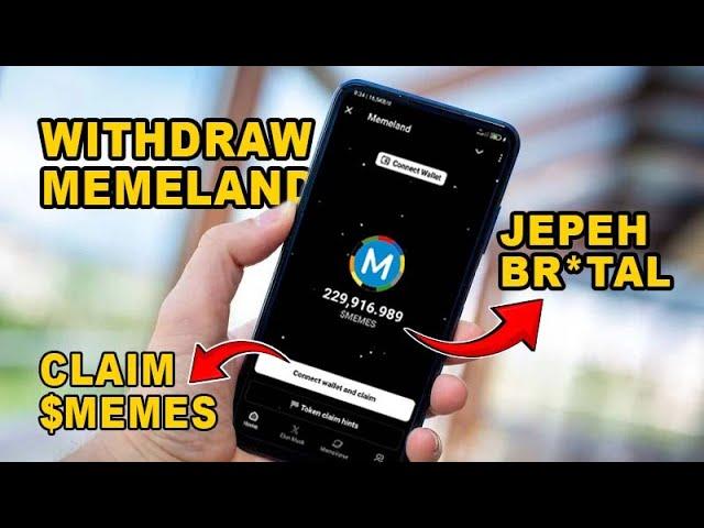 Tutorial Cara Withdraw $MEMES Airdrop MemeLand | BKD tutorials Airdrop Withdrawal