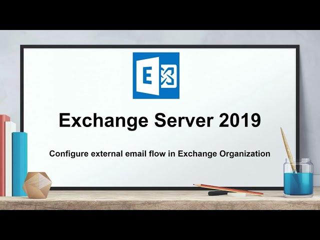 Configure external inbound and outbound email flow in Exchange Server 2019 organization