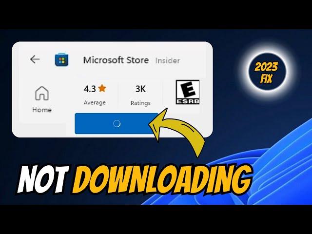 Microsoft Store Not Downloading Apps or Games (NEW FIX) 2024