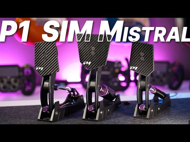 P1 Sim Mistral Pedals: The UNDERERSTIMATED Option That Delivers!