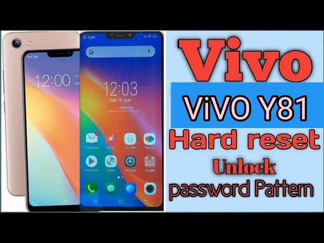 Vivo Y81 Hard Reset Unlock Password Pattern#vivoy81hardreset#hardreset#Unlockpassword#JohirTech