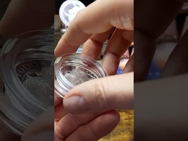 DO NOT do this with YOUR Proof Coins! #silver #coin #silvercoins