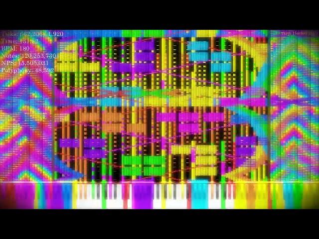 [Black MIDI] The Super Extreme Tetris V3 | 34.41 TRILLION NOTES!!