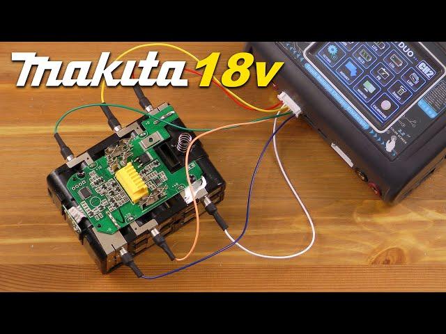 Адаптер для балансировки аккумуляторов Makita 18v своими руками