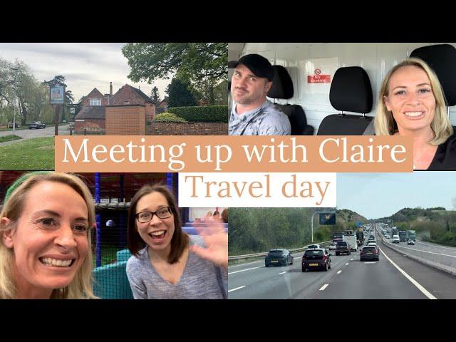 MEETING UP WITH CLAIRE MY FELLOW VLOGGER | travelling to the midlands | seeing my childhood home