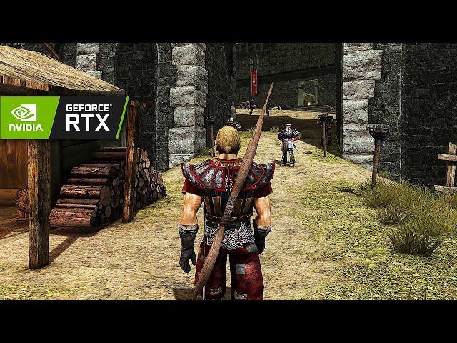 Gothic 1™ Ultra Ray Tracing Graphics Gameplay - The Old Camp RTX 4090