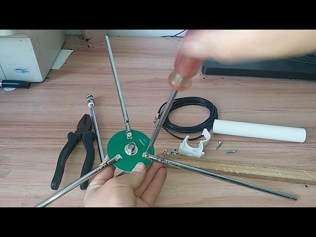 how to install the GP antenna from foxwey