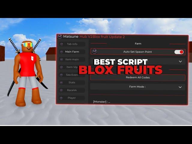 New Best Blox Fruits Script (Spawn Fruits) (Auto Raid & Autofarm) + MORE!