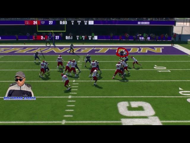 The CPU Halfback Running Awareness Is Better Than Madden 25 - College Football 25 Dynasty Mode