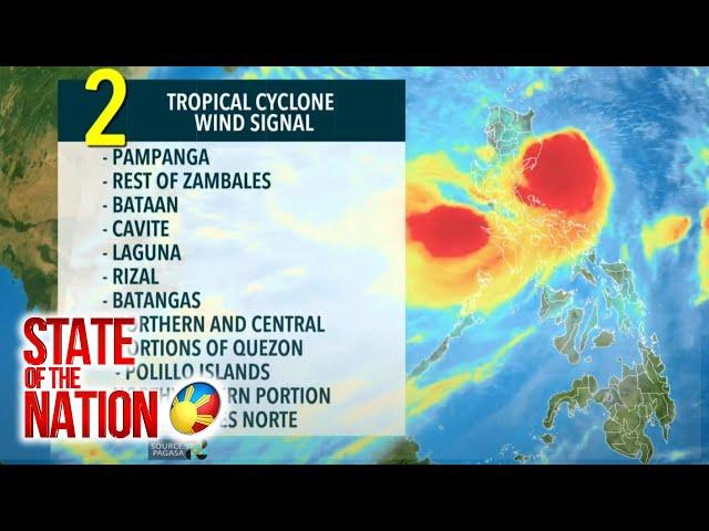 Sentro ng Bagyong #KristinePH namataan sa baybayin ng Palanan, Isabela | SONA