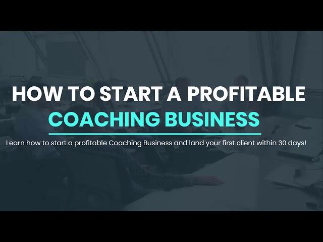 Udemy 100% Off Coupons - How To Start A Profitable Online Coaching Business