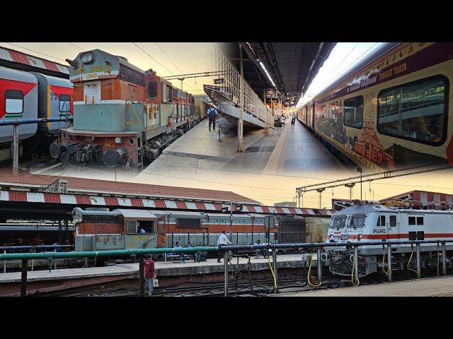 Tourist Loco visits Pune with a Tourist Train | Ft. Ludhiana ALCo with Bharat Gaurav Express