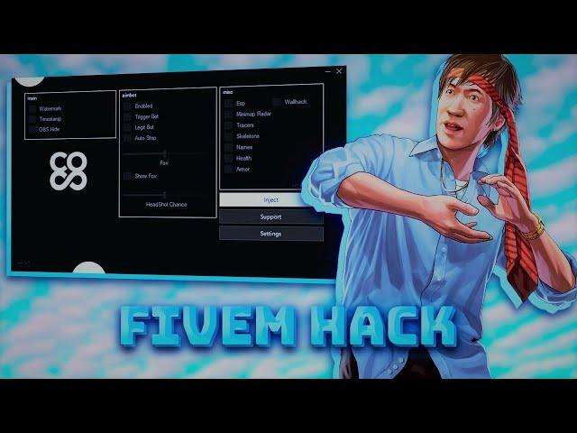 BEST FREE FIVEM CHEAT | Aim + WH 2024| Free Cheat FIVEM Undetecteable!