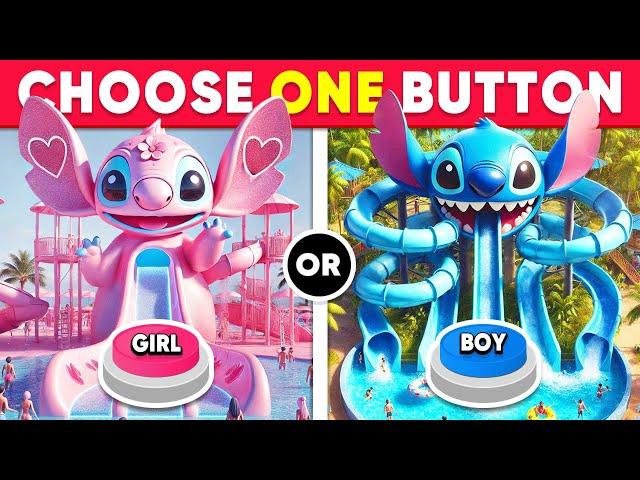 Choose One Button - GIRL or BOY Edition  Daily Quiz