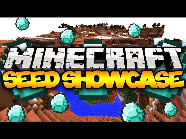 Minecraft Seed Showcase: BEST SEED! (20 DIAMONDS, 3 Temples, Villages, & MORE!)