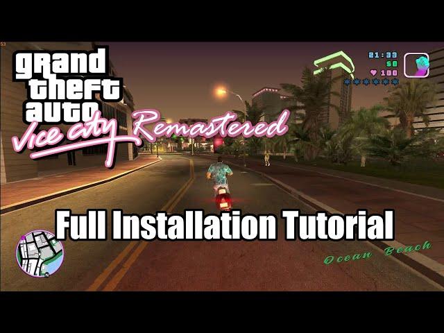 GTA Vice City Remastered Modpack 2021 - Full Installation Tutorial