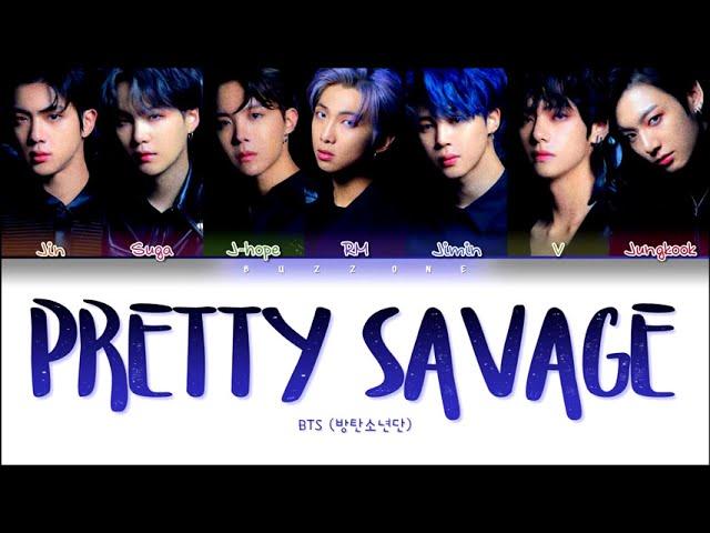 How Would BTS Sing 'PRETTY SAVAGE' by BLACKPINK Lyrics  (Han/Rom/Eng) (reuploaded)