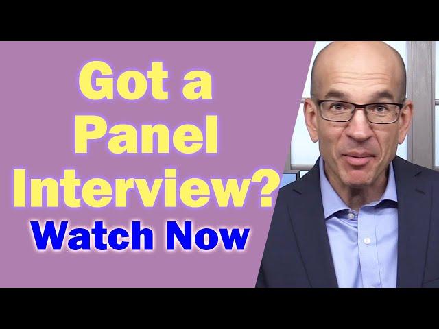 Panel Interview Preparation - How to pass a panel interview