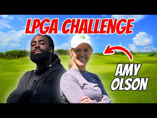 9 Holes with LPGA STAR - Standing for LIFE IN THE WOMB | Amy Olson| Golf and Gospel Episode 64