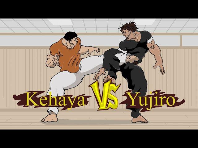 Yujiro Hanma vs Kehaya (Кехая против Юдзиро Боец Баки) [Baki/Баки]