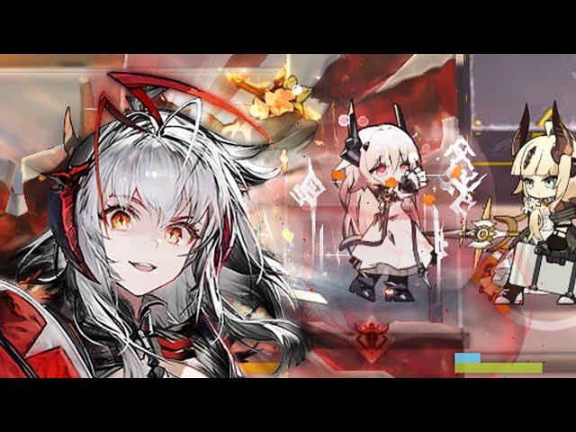 【Arknights】 Still Difficult with Wis'adel? | H14-4 Boss Battle 3ops